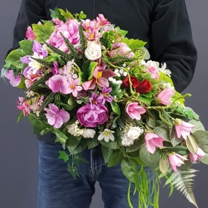 Kompozycja nagrobna wiązanka Manilla Spring wz.12
