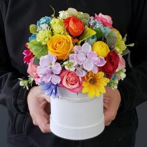 Flowerbox kwiaty w pudełku Clarice S