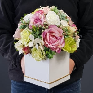 Flowerbox kwiaty w pudełku Lisa M