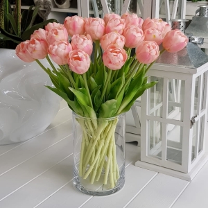 Ostatnie sztuki! Tulipan pełny natural touch premium jasny róż