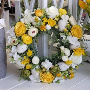 Wianek wielkanocny Laura Yellow No.2