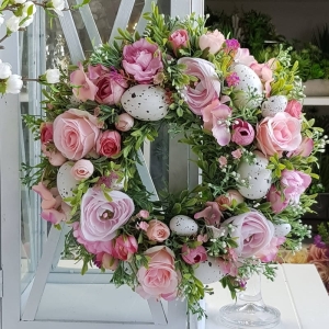 Wianek wielkanocny Laura Pink No.3