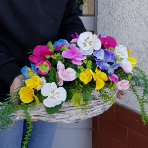 Kompozycja nagrobna podłużna Stella 55 cm