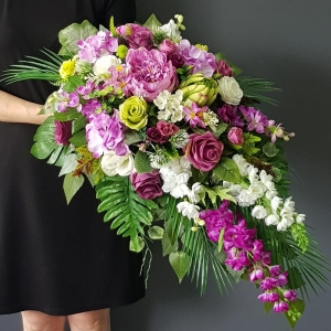 Kompozycja nagrobna wiązanka 100 cm Blumen wz.5