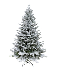 Choinka premium na stojaku Polski Producent ROYAL Spruce PE Snow 210 cm