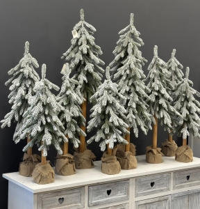 Choinka premium na pniu Polski Producent UPPSALA PE Snow 80 cm