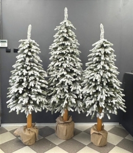 Choinka premium na pniu Polski Producent UPPSALA Snow 210 cm