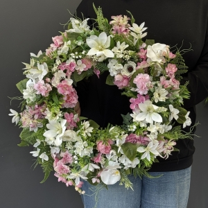 Wianek na drzwi kominek ścianę dekoracja Carmen spring wz.7