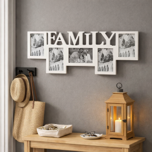 Ramka zdjęcia foto galeria premium Family