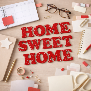 Napis literki Home Sweet Home
