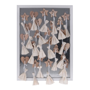 Kalendarz adwentowy tablica rama 60cm B
