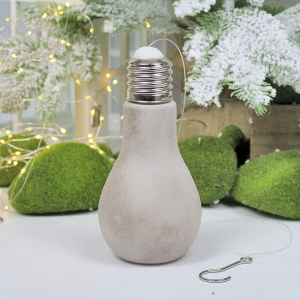 Żarówka oświetlenie led mat beige
